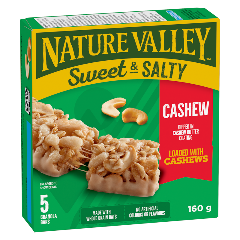 Granola Bars Sweet & Salty Cashew