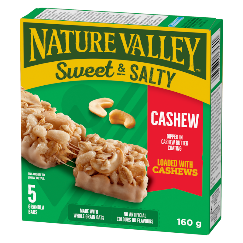 Granola Bars Sweet & Salty Cashew
