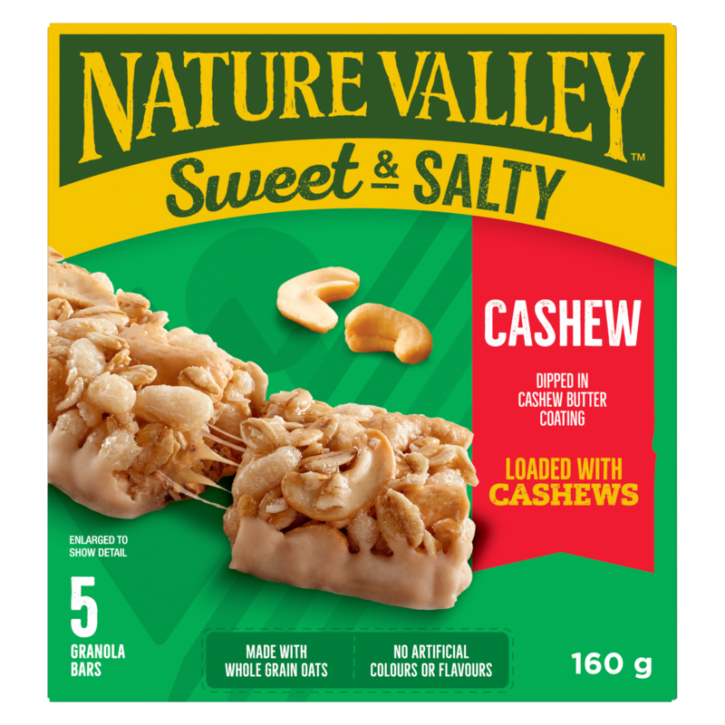 Granola Bars Sweet & Salty Cashew
