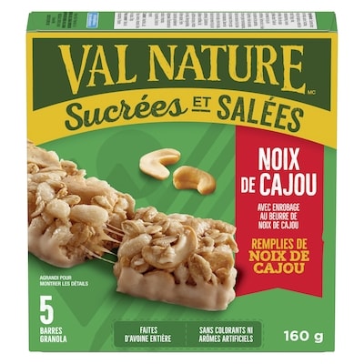 Sucrées et salées Noix de cajou 5ct