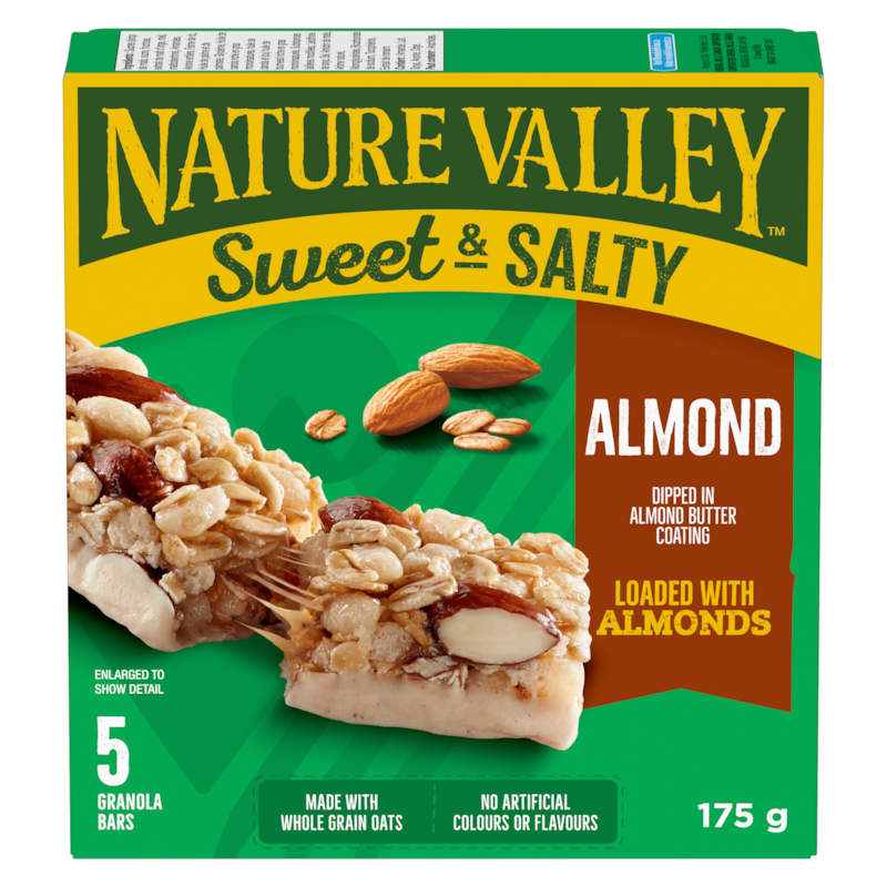 Granola Bars Sweet & Salty Almond