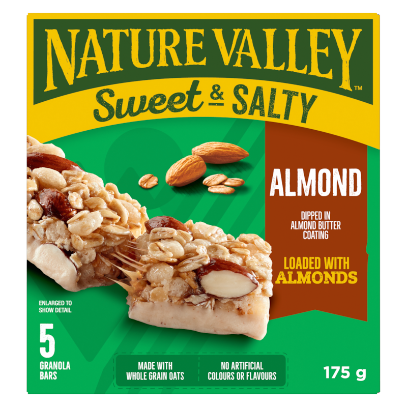 Granola Bars Sweet & Salty Almond