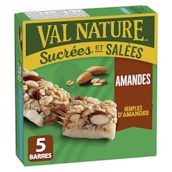 Nature Valley Sucrées et salées Amandes 6 ct 175 g, 1,57 $/100g