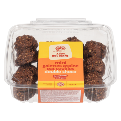 LA PETITE BRETONNE Mini Oat Cookies Chocolate Flavour Chips Family Pack 500 g, $1.10/100g