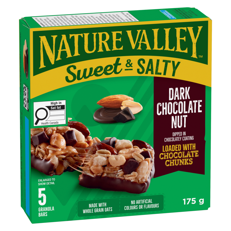 Granola Bars Sweet & Salty Dark Chocolate Nut