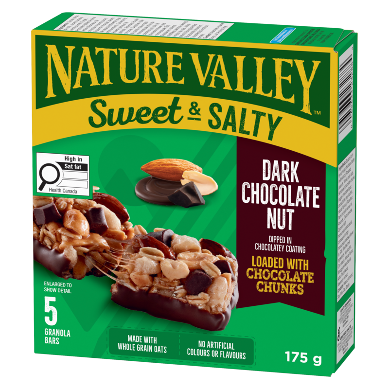 Granola Bars Sweet & Salty Dark Chocolate Nut