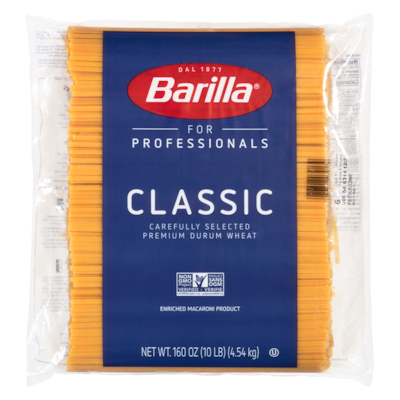 Barilla Enriched macaroni product fettuccine 4.54 kg, 0,81 $/100g