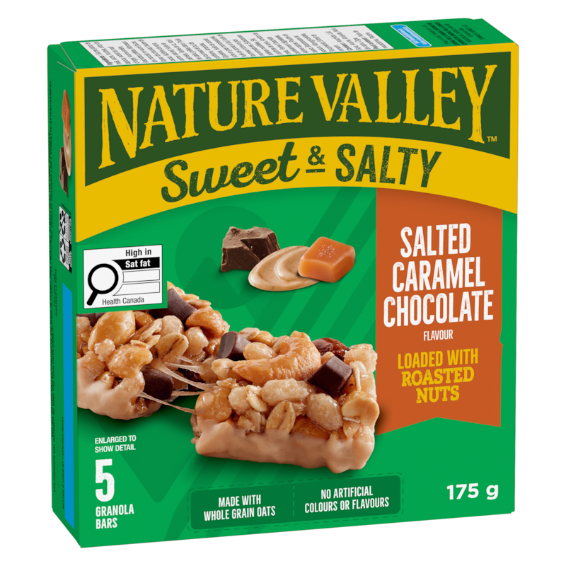 Granola Bars Sweet & Salty Salted Caramel Chocolate Flavour
