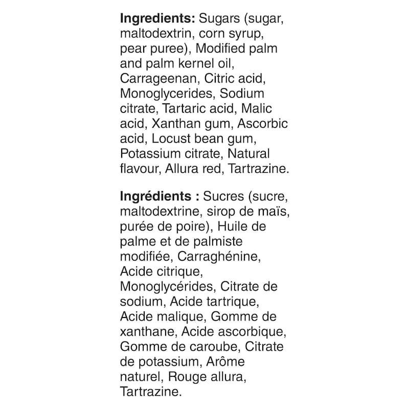 Fruit By The Foot Splitz Fruit Flavoured Snacks Watermelon Lemonade, 6 Rolls