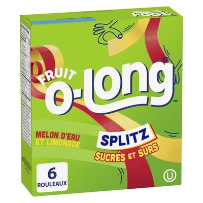 Betty Crocker Collation à saveur de fruits splitz sucrés et surs melon d'eau et limonade 128 g, 3,12 $/100g