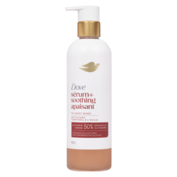 Dove Gel douche sérum+ apaisant 452 ml, 3,76 $/100ml