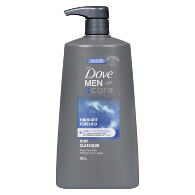Dove Body + Face Wash Midnight Classico 710 ml, $1.83/100ml