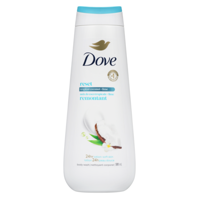 Dove Body Wash Reset Tropical Coconut + Lime 591 ml, $2.87/100ml