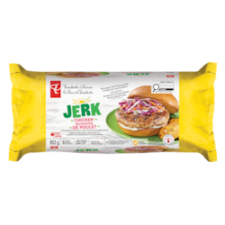 le Choix du Président Burgers de poulet jerk 852 g, 1,41 $/100g