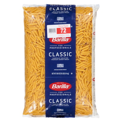 Barilla Enriched macaroni product penne rigate 4.54 kg, 0,75 $/100g