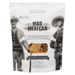 Mad Mexican Croustilles de maïs de fabrication artisanale 250 g, 3,20 $/100g