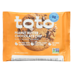 TOTO Peanut Butter Chocolate Chip Cookie 64 g, $9.36/100g