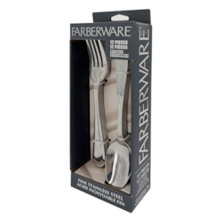 Farberware 12pc Flatware Set - Chelsea 1 ea, $28.00/1ea