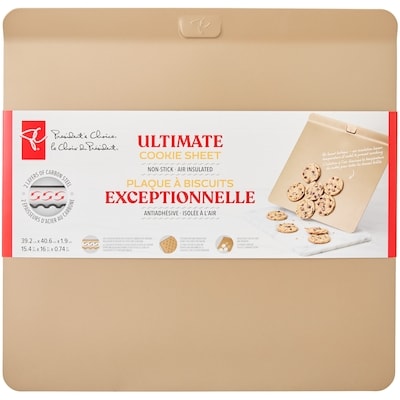 le Choix du Président Plaque à biscuits exceptionnelle antiadhésive et isolée à l’air 1 ea, 10,00 $/1ch