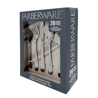 Farberware 20pc Flatware Set - Centurion 20 ea, $2.00/1ea