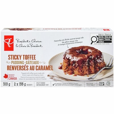 President's Choice Sticky Toffee Pudding 310 g, $1.77/100g