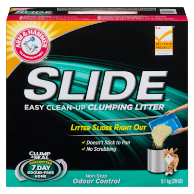 Arm & Hammer Easy Clean-Up Clumping Litter 9.1 kg, $0.26/100g
