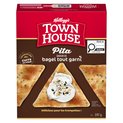 Kellogg’s Pita saveur de bagel tout garni 247 g, 2,02 $/100g