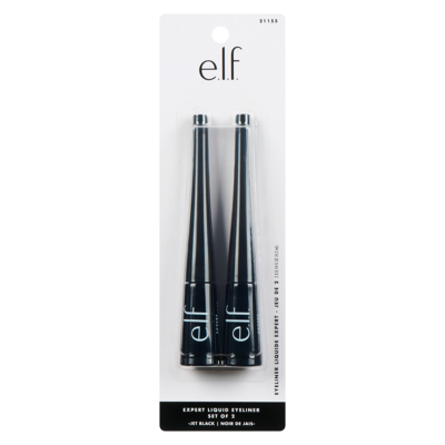 Elf Expert Liquid Eyeliner Jet Black 2 ea, $4.00/1ea