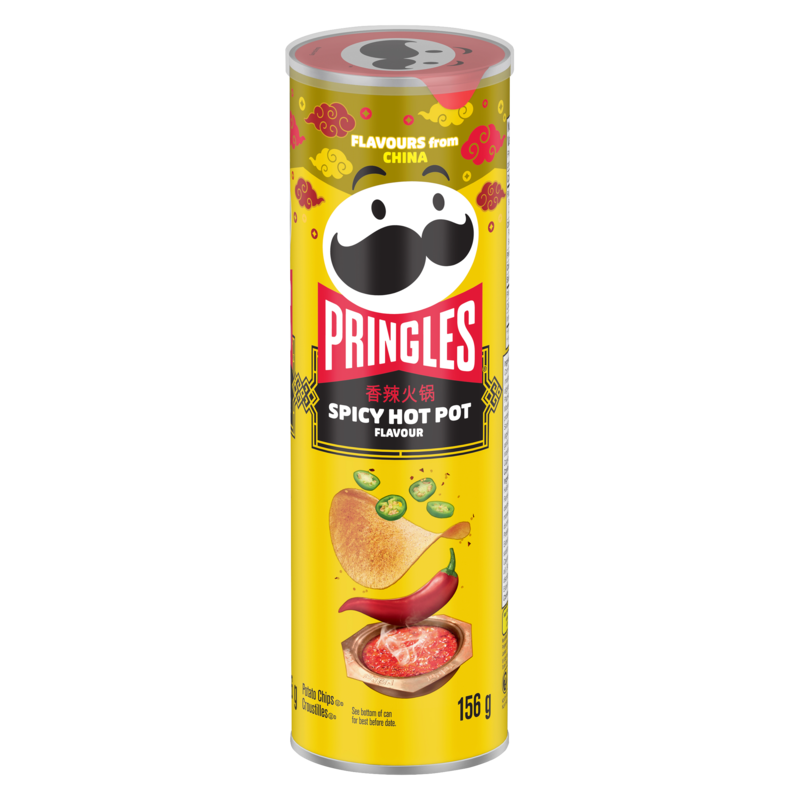 Pringles Potato Chips Spicy Hot Pot Flavour - 156 g | Zehrs
