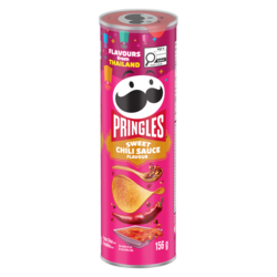 Pringles Potato Chips Sweet Chili Sauce Flavour 156 g, $2.56/100g