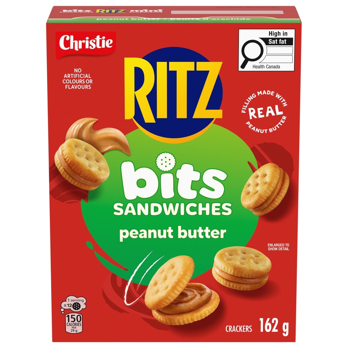 Christie Ritz Bits Sandwich Crackers Peanut Butter