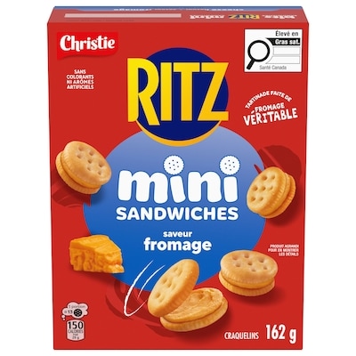 Christie RITZ Mini Sandwiches à saveur de fromage 162 g, 3,09 $/100g