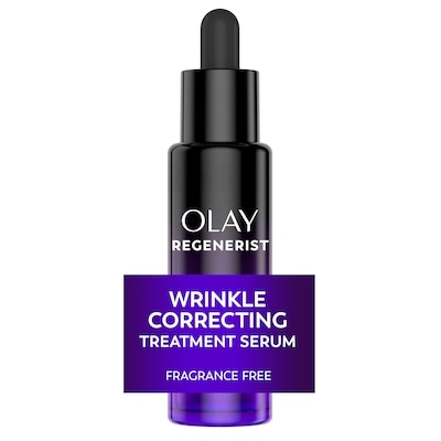 Olay Regenerist Anti-Aging Night Serum, Hydrating & Wrinkle Correcting Treatment 30 ml, $179.97/100ml