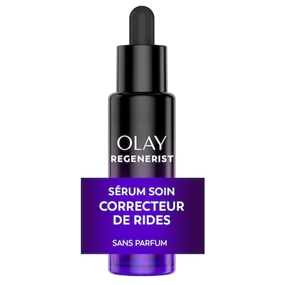 Olay Sérum de nuit anti-âge Regenerist, soin hydratant et correcteur de rides 30 ml, 206,63 $/100ml