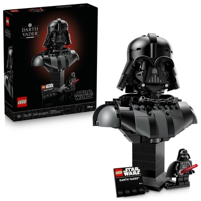 LEGO Star Wars Darth Vader Bust 75439 1 ea, $65.00/1ea