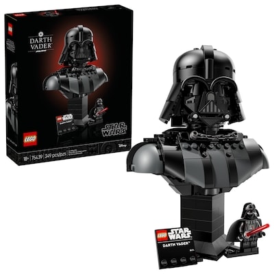 LEGO Star Wars Darth Vader Bust 75439 1 ea, $64.00/1ea