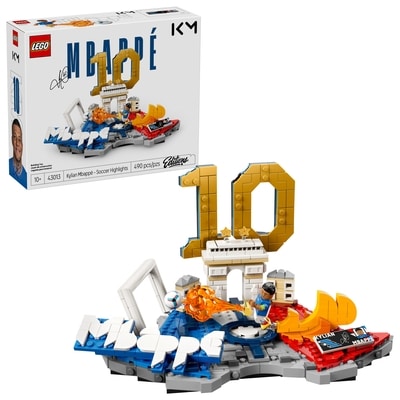 LEGO Editions Kylian Mbappé – Soccer Highlights 43013 1 ea, $32.00/1ea