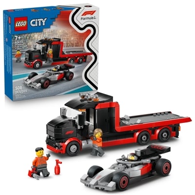 LEGO City F1 Display Truck with Audi F1 Race Car 60493 1 ea, $60.00/1ea