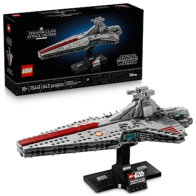 LEGO Star Wars Le Croiseur d’Assaut de Classe Venator, Ensemble 75441 1 ea, 100,00 $/1ch