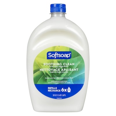 Softsoap Moisturizing Hand Soap Soothing Clean Aloe Vera Fresh Scent Refills 1.47 l, $1.02/100ml