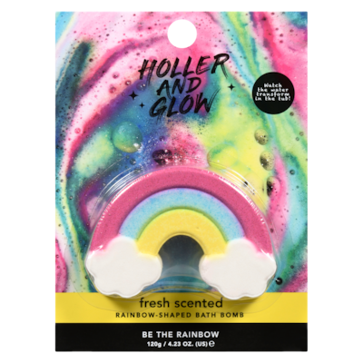 Holler and Glow Arc en ciel effervescent pour le bain 1 ea, 8,99 $/1ch