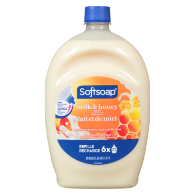 Softsoap Savon hydratant pour les mains 1.47 l, 0,58 $/100ml
