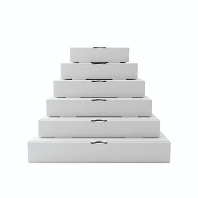 14-Inch Pizza Box, White