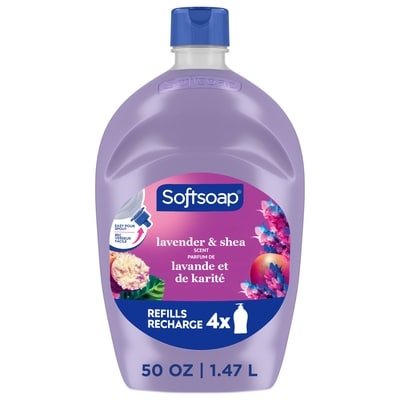 Softsoap Moisturizing Hand Soap Lavender & Shea Scent Refills 1.47 l, $0.41/100ml