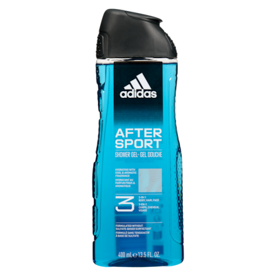 Adidas Gel douche after sport 400 ml, 1,62 $/100ml