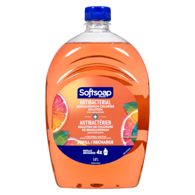 Softsoap Antibacterial Hand Soap Crisp Clean Refill 1.47 l, $0.82/100ml