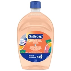 Softsoap Savon mains antibactérien softsoap crisp clean, recharge de 1.47 l, 0,41 $/100ml