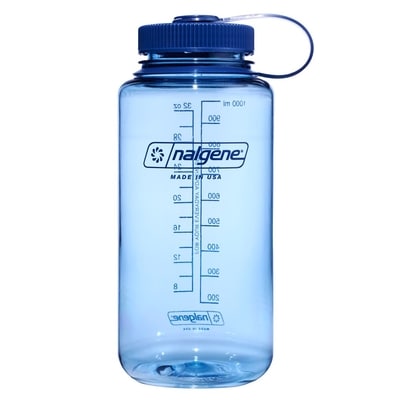 Nalgene 32 Oz Wide Mouth Water Bottle, Baby Blue 1 ea, $18.99/1ea