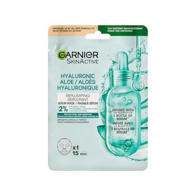 Garnier Hyaluronic Aloe Replumping Serum Mask 28 g, $17.11/100g