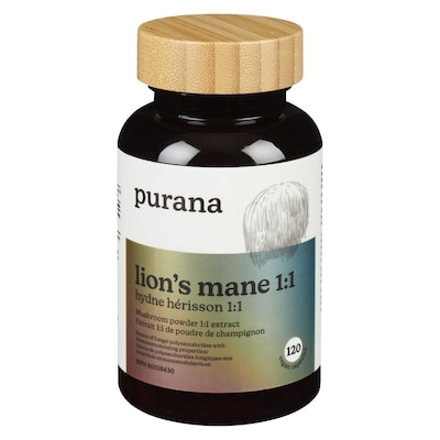 Purana Lion's Mane 1:1 120 ea, $0.27/1ea